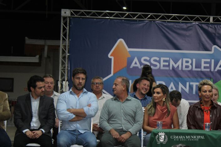 Presidente da Câmara de Rio Azul Mariano Vicente Tisky participa da 8ª edição da Assembleia Itinerante