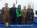 VEREADORA JUSSARA MARTINS PARTICIPA DA SOLENIDADE DE ANIVERSÁRIO DA POLÍCIA MILITAR EM IRATI